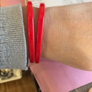 Red Bangle Set